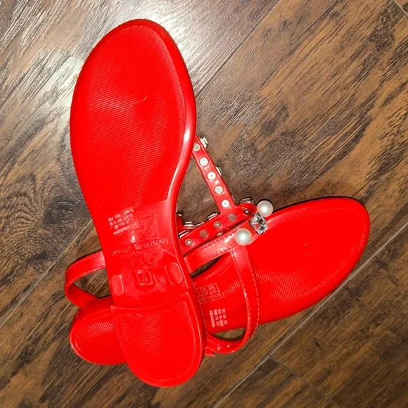 Stuart Weitzman Embellished Sandals - Picture 11 of 12